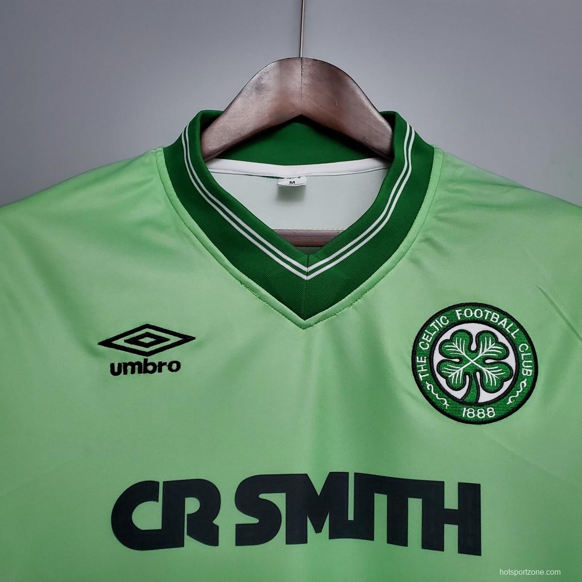 Retro Celtic 84/86 Away Soccer Jersey