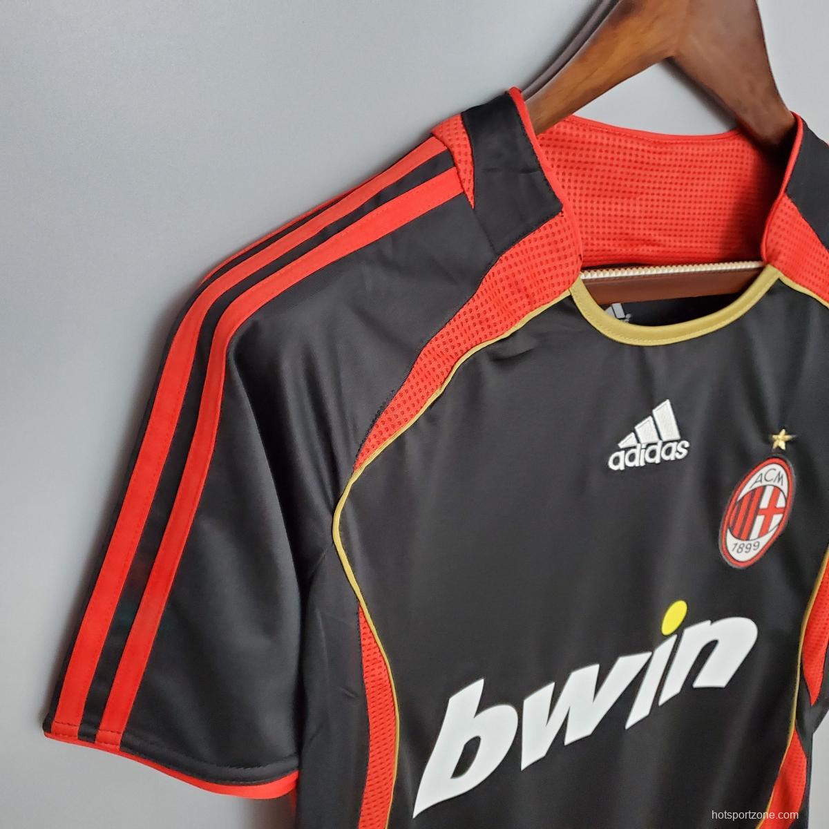 Retro 2006 AC Milan third away Soccer Jersey