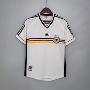 Retro Germany 1998 home Soccer Jersey