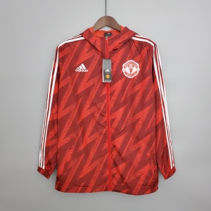 Windbreaker Manchester United red Soccer Jersey