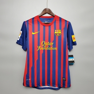 Retro Barcelona 11/12 home Soccer Jersey