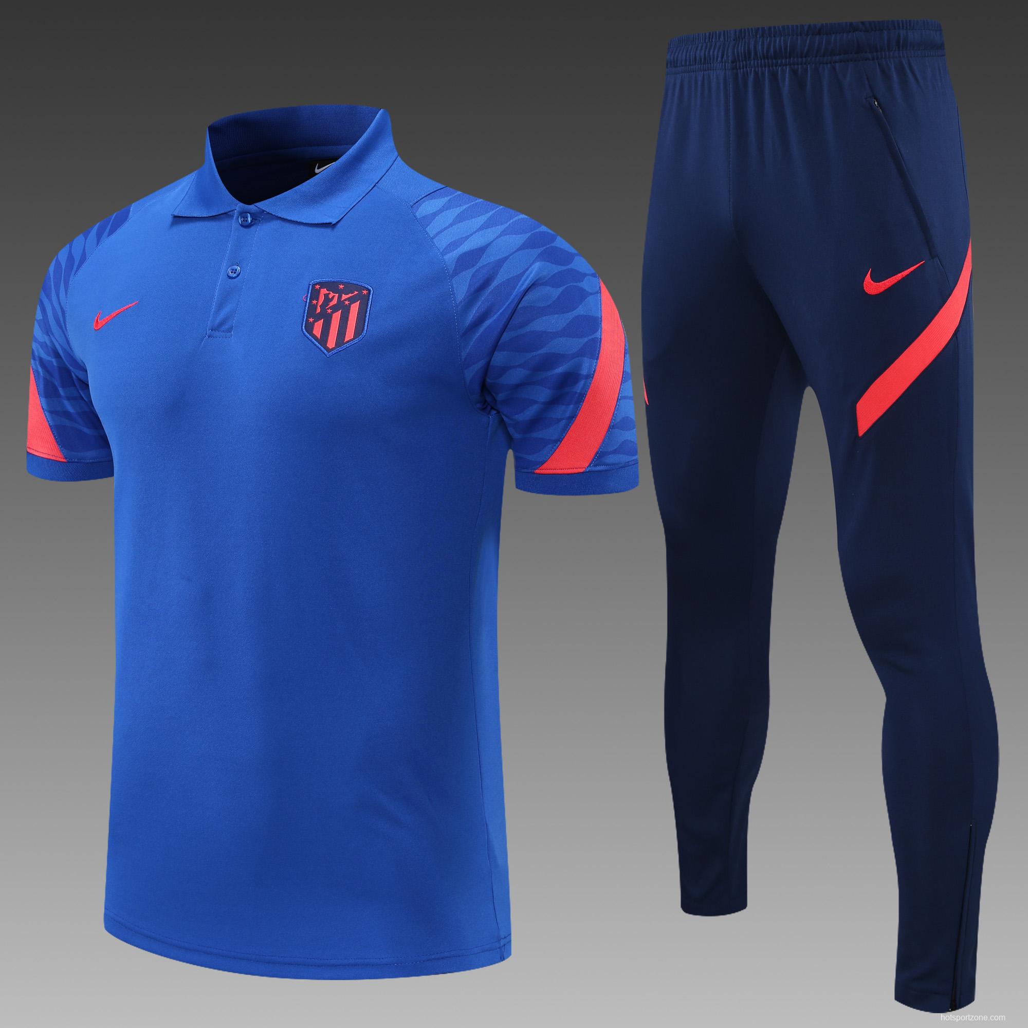 Atletico Madrid POLO kit Diamond Blue(not supported to be sold separately)