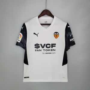 21/22 Valencia home Soccer Jersey