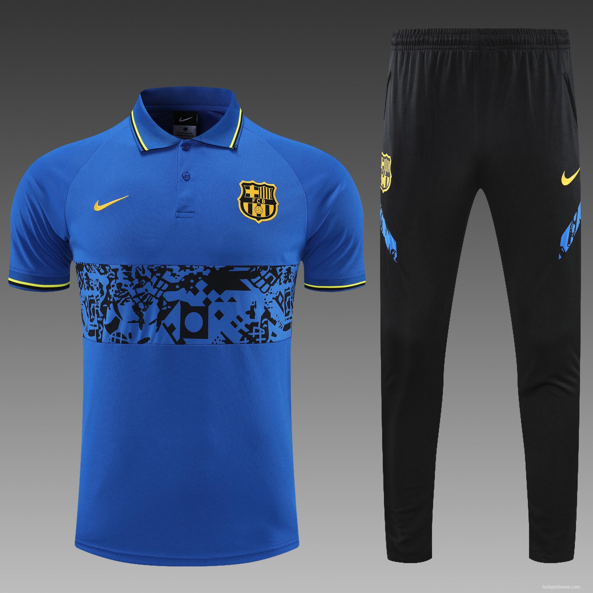 Barcelona POLO kit dark blue (not supported to be sold separately)