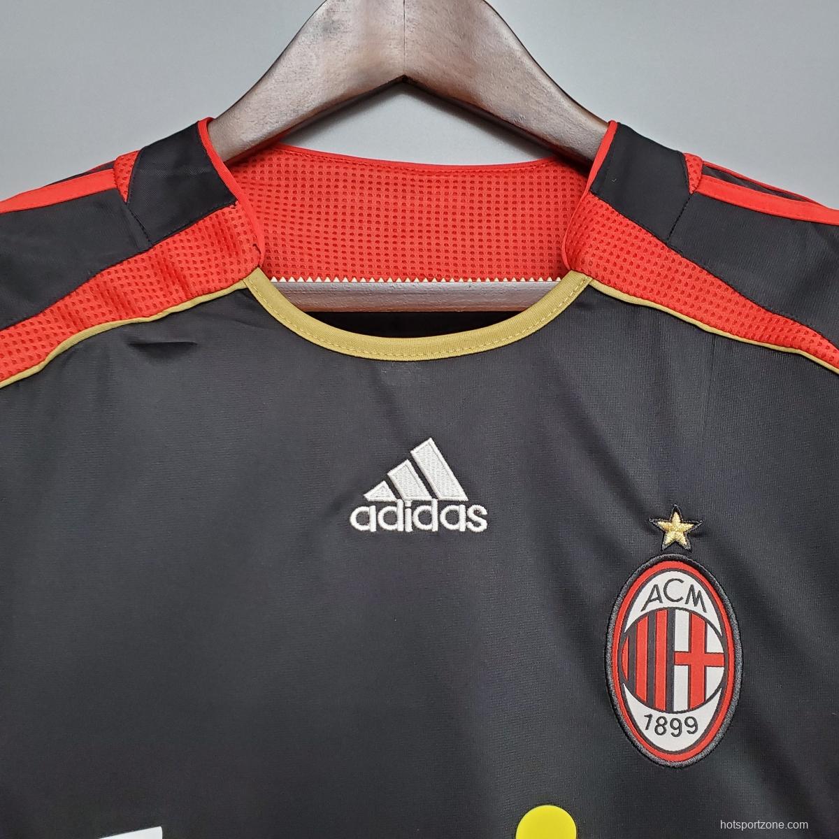 Retro 2006 AC Milan third away Soccer Jersey