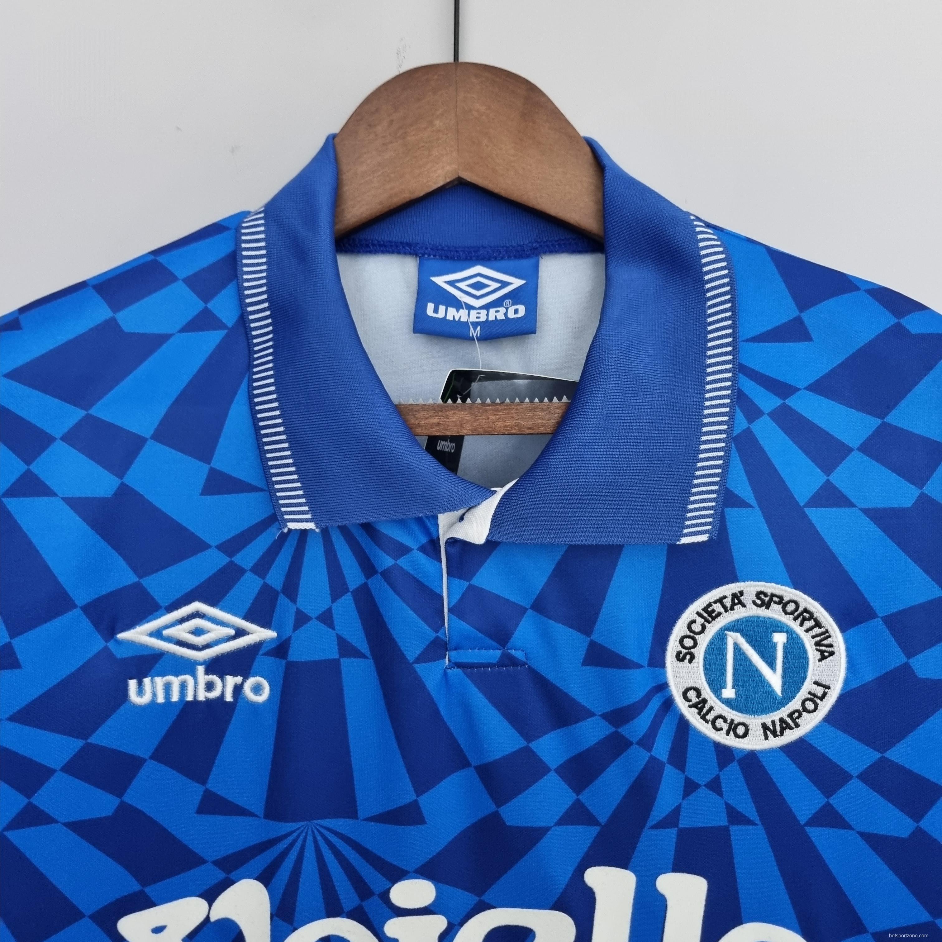Retro Napoli 91/93 home Soccer Jersey