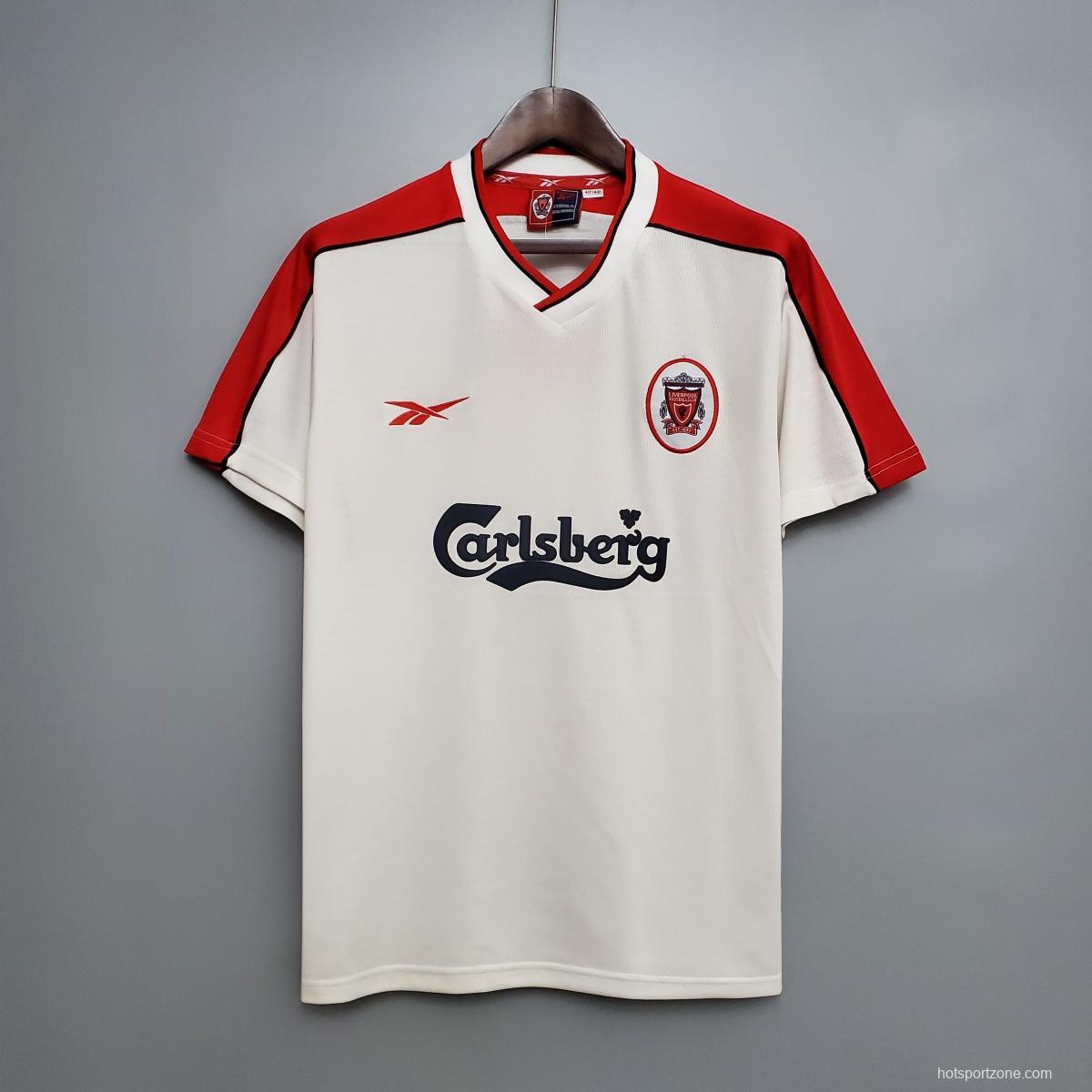 Retro Liverpool 98/99 away Soccer Jersey