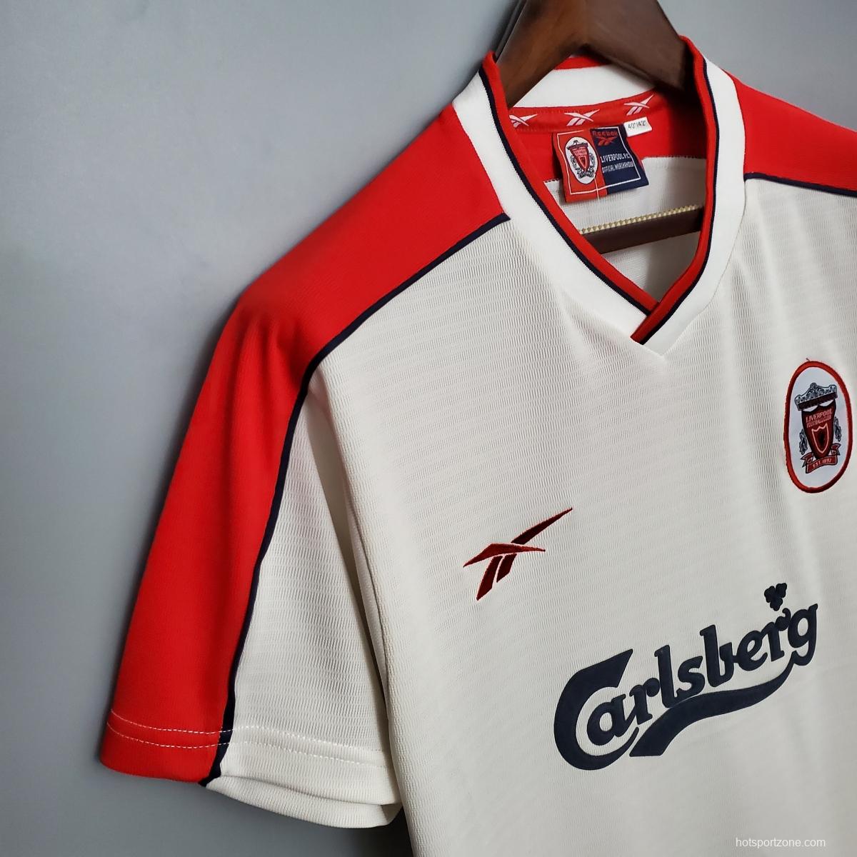 Retro Liverpool 98/99 away Soccer Jersey