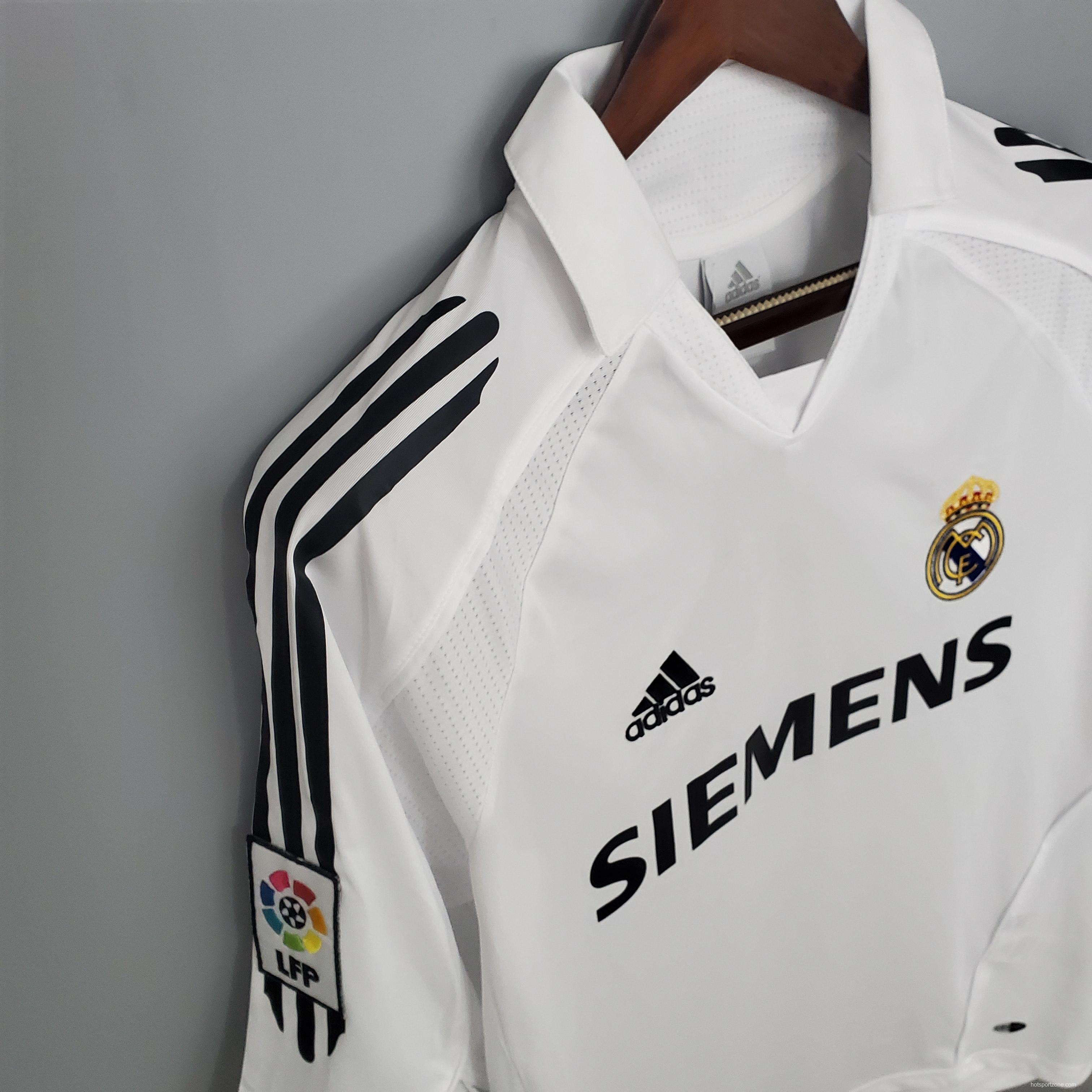 Retro Real Madrid 05/06 home Soccer Jersey