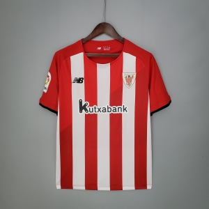 21/22 Athletic Bilbao home Soccer Jersey