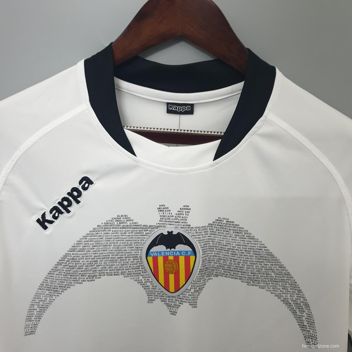 retro shirt Valencia 09/10 home Soccer Jersey
