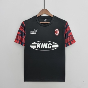 22/23 AC Milan Football Heritage Black Soccer Jersey