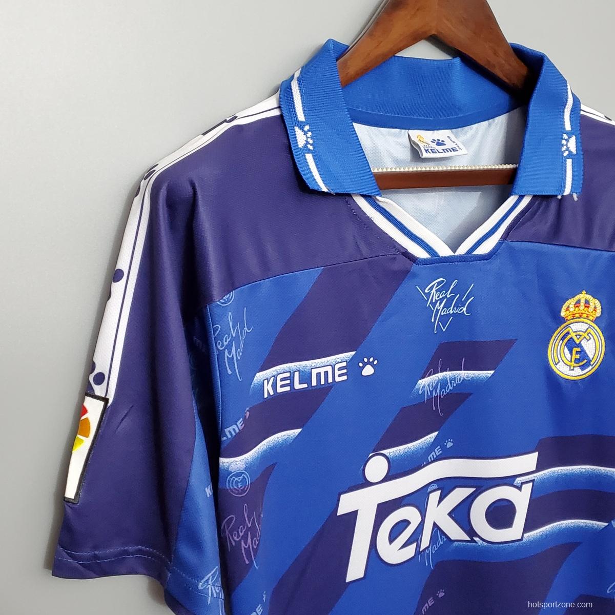Retro Real Madrid 94/96 away Soccer Jersey