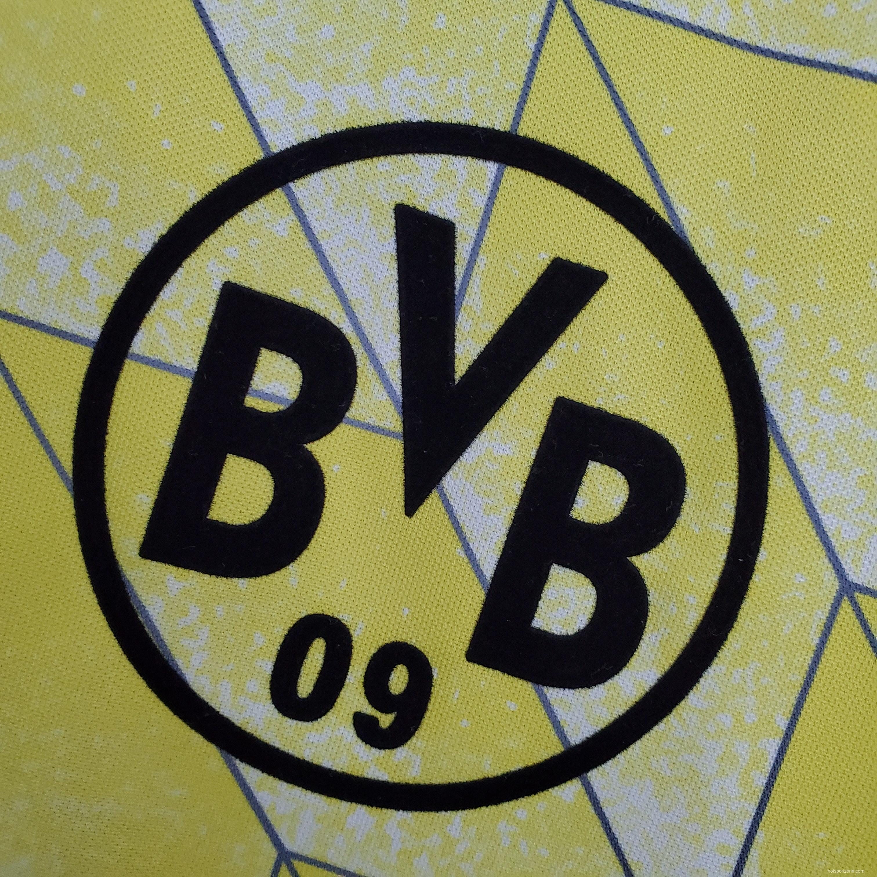 Retro Borussia Dortmund 1988 home Soccer Jersey