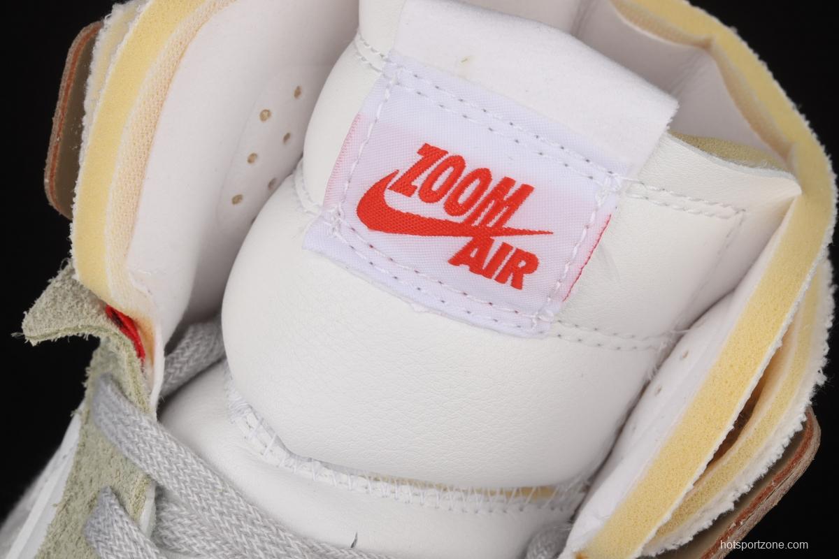 Air Jordan 1 Zoom Air CMFT Milk Brown CT0979-102