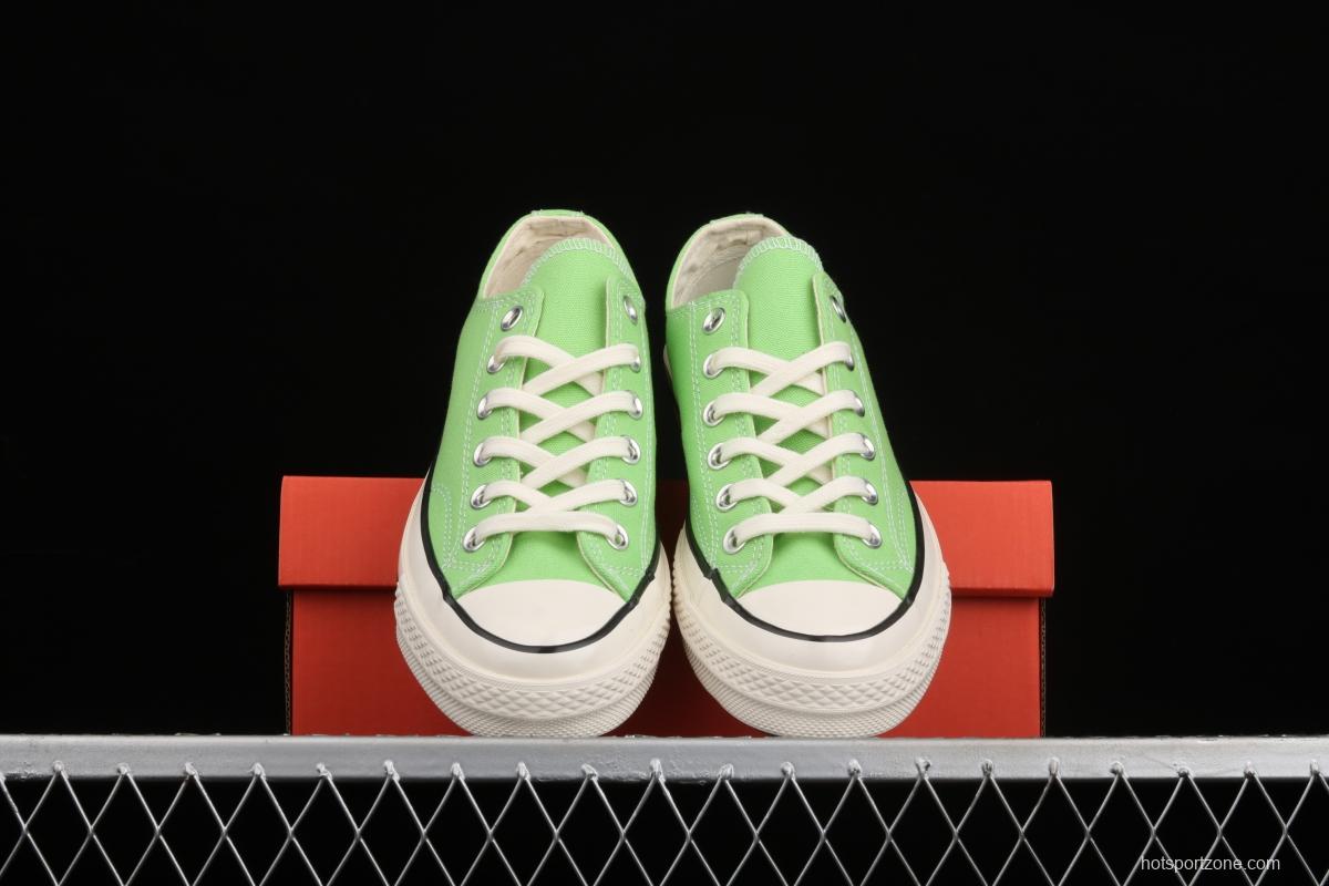 Converse Chuck 70s spring new color lemon green color low-top casual board shoes 171956C