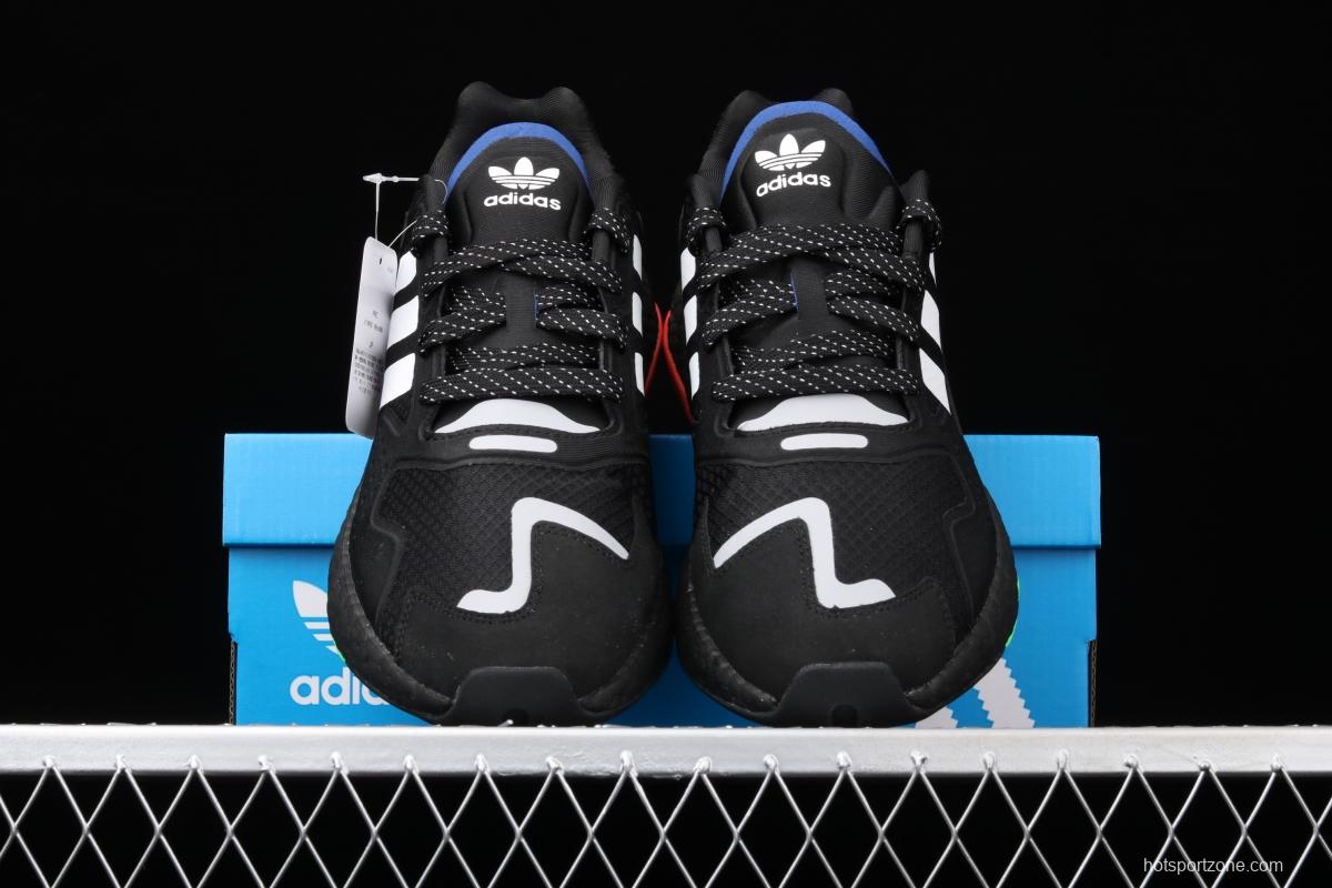 Adidas Day Jogger 2020 Boost FW3020 new Nightwalker second generation popcorn vintage running shoes