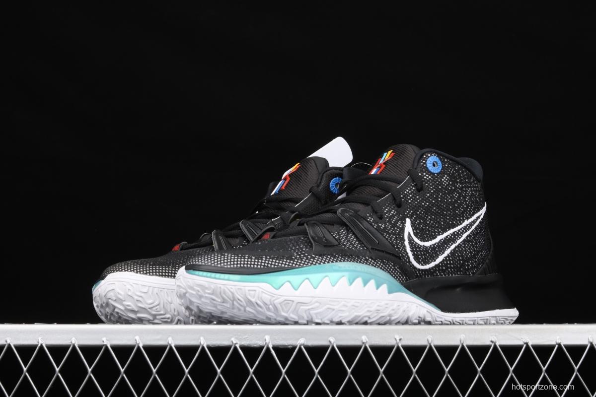 NIKE Kyrie 7 BK Black Owen 7 generations of dark magic CQ9327-002