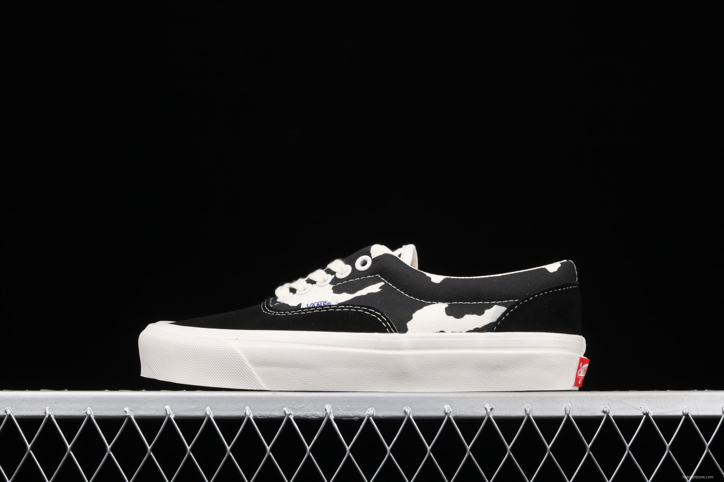 Vans Og Era Lx 2021 new cow pattern stitching low-top casual board shoes VN0A3CXN4MB