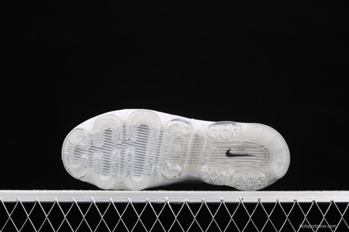 OFF-White x NIKE Vapor Max joint name steam air cushion jogging shoes AA3831-100