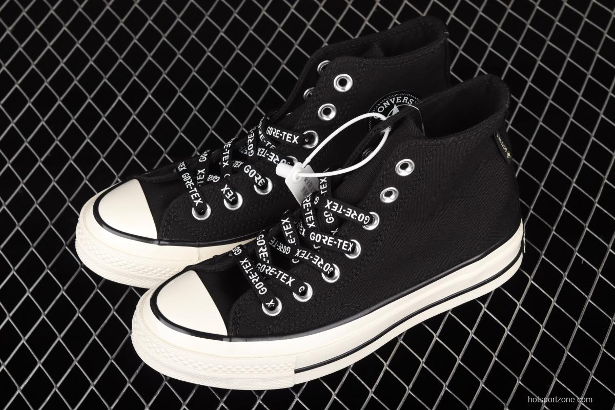 Converse Chuck 1970 s GORE-TEX Canvas High Top outdoor function wind high upper board shoes 163343C