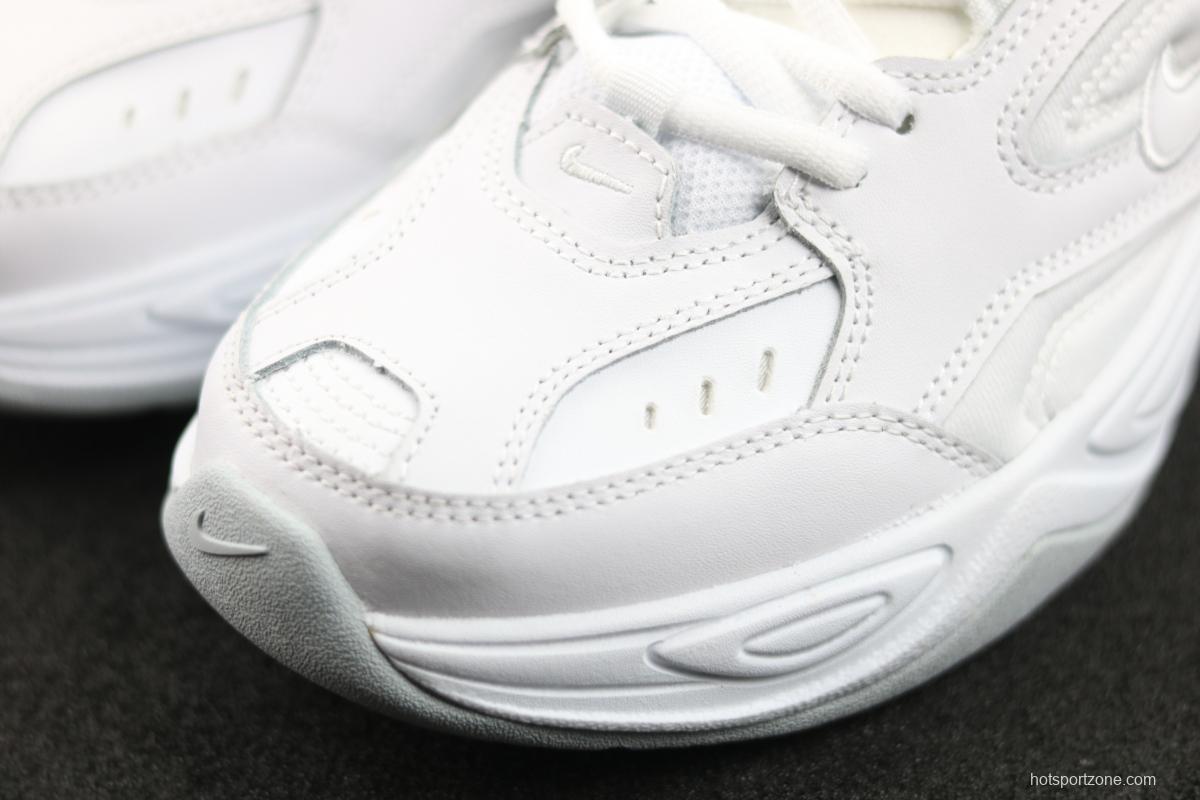 NIKE M2K Tekno all-white color retro sports daddy shoes AV4789-101