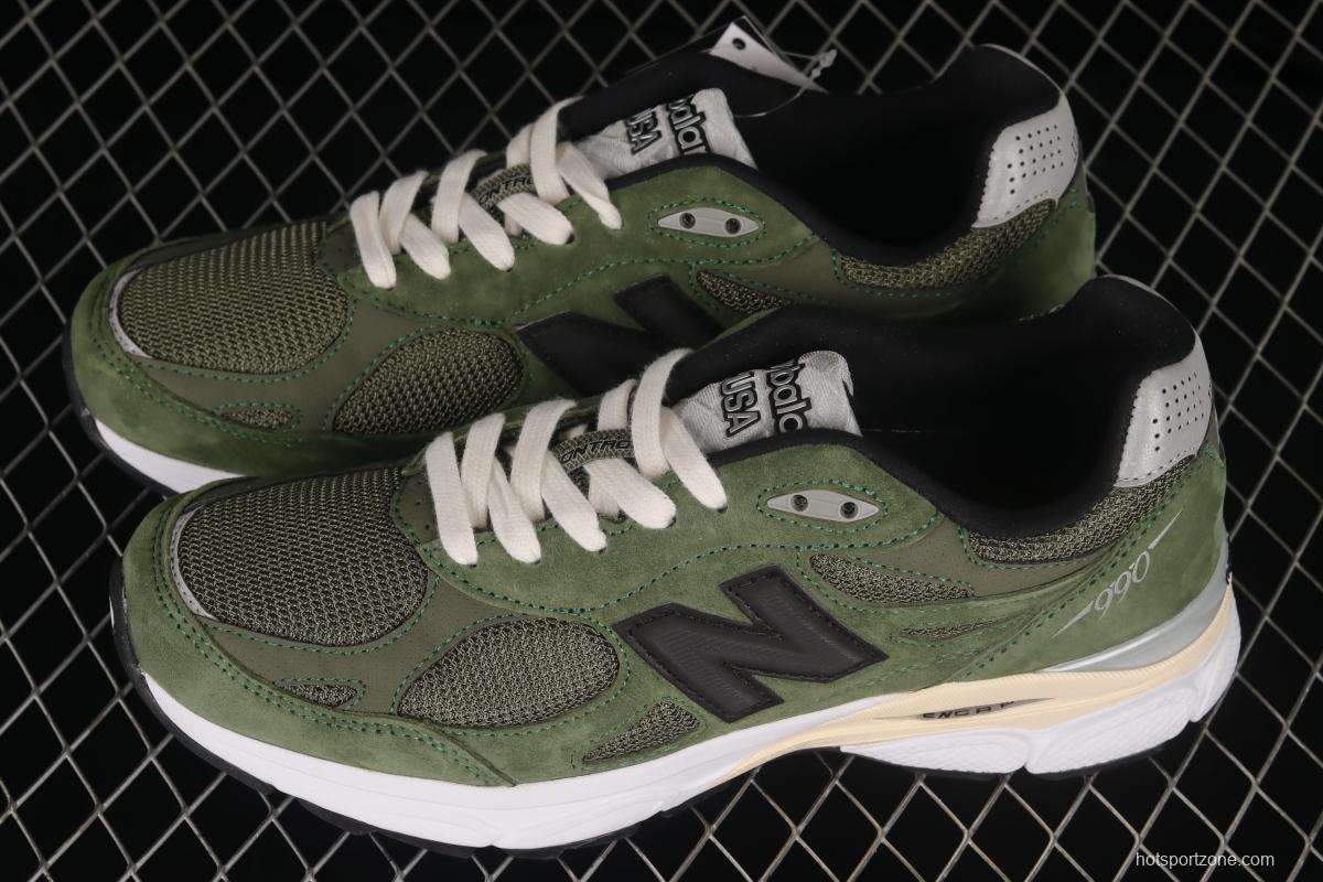 JJJJound x New Balance 990V3 Joint Classic Retro Casual Sports All-match Dad Running Shoes M990JD3