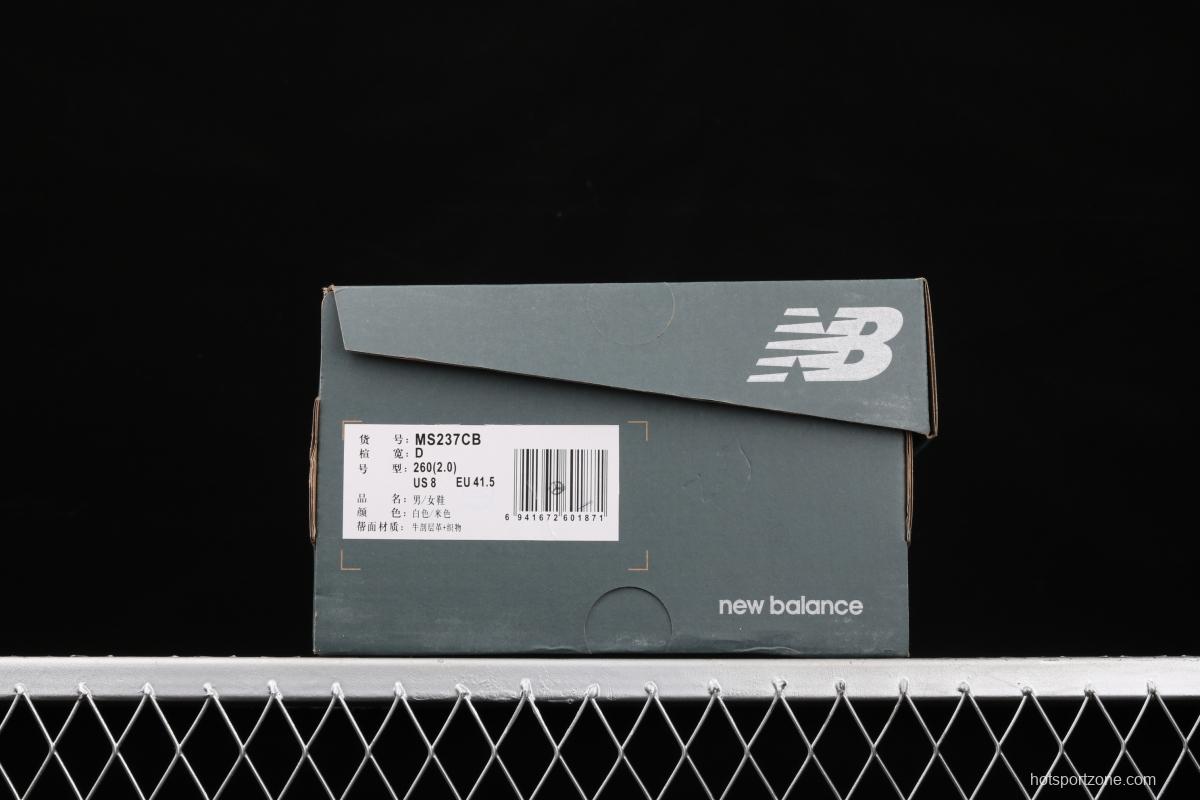 New Balance MS237 series retro leisure sports jogging shoes MS237CB