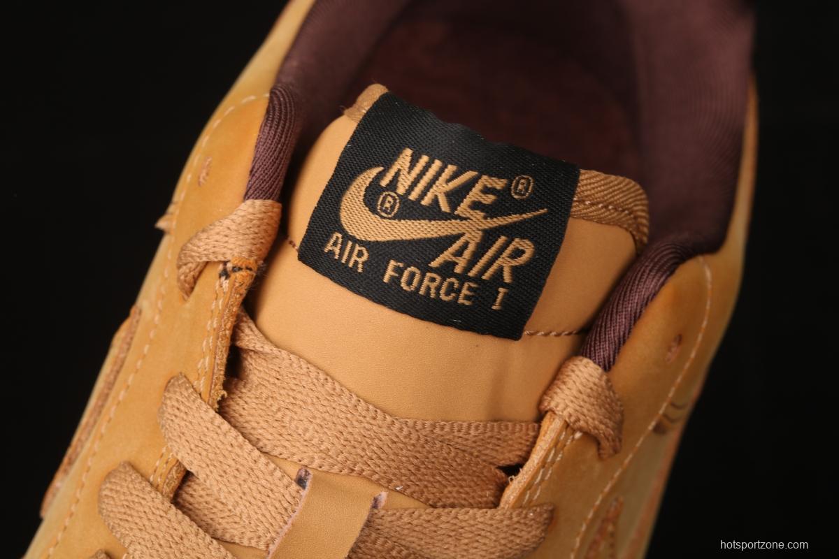 NIKE Air Force 1 Low Retro SP Wheat Mocha Mocha wheat low-top casual board shoes DC7504-700