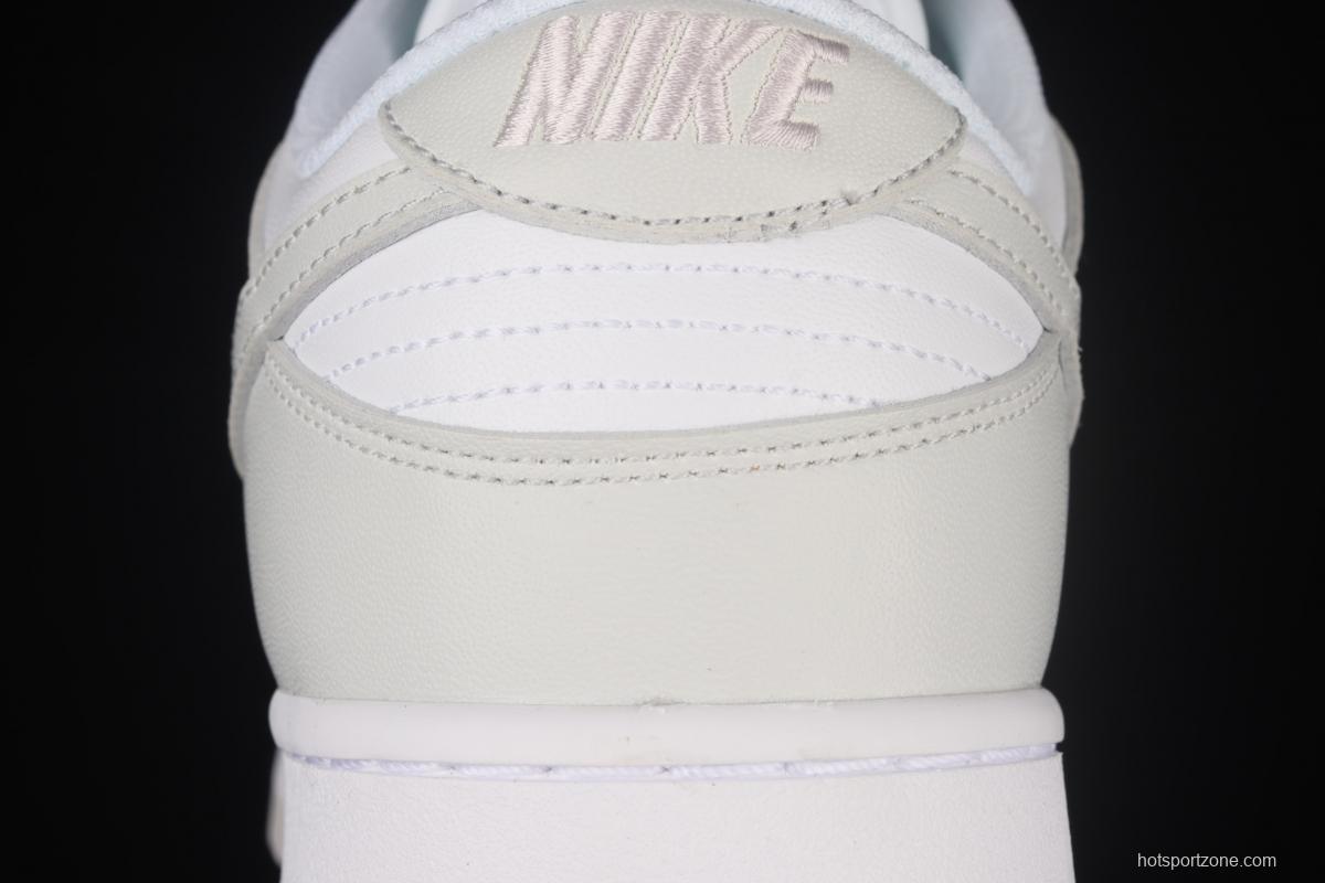 NIKE SB DUNK Low dunk series white light gray color matching low-side leisure sports skateboard shoes DD1503-103