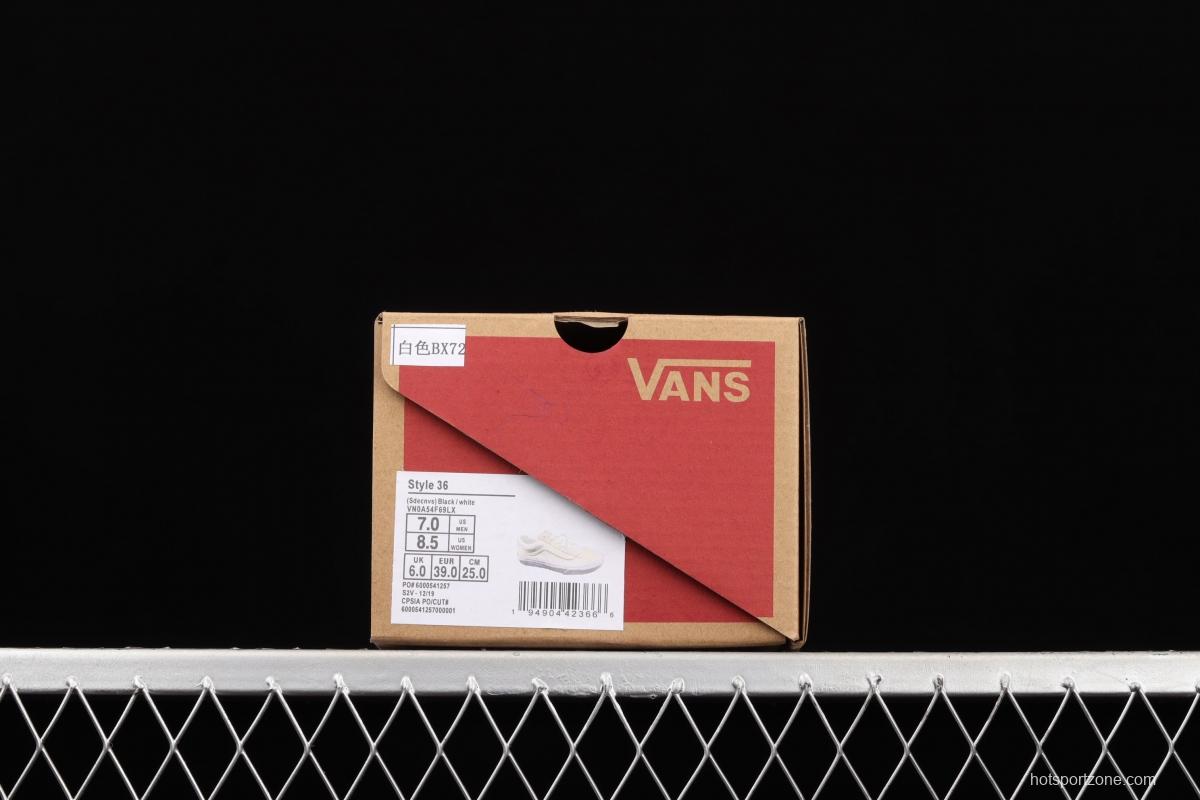 Vans Style 36 new summer soda series PEACEMINUSONE short head low top casual board shoes VN0A54F69LX