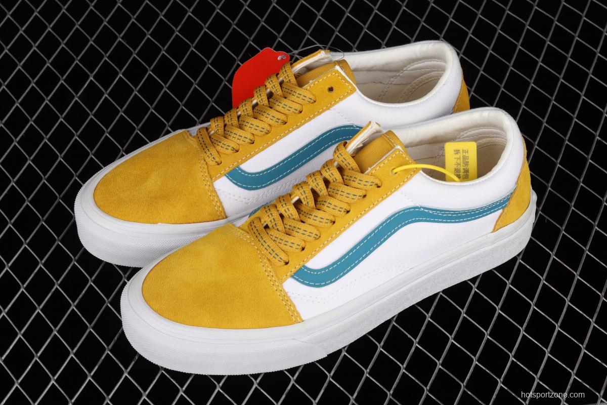 Vans Old Skool official website correct version 2021 orange soda 2.0low-top casual board shoes VN0A38G19XF