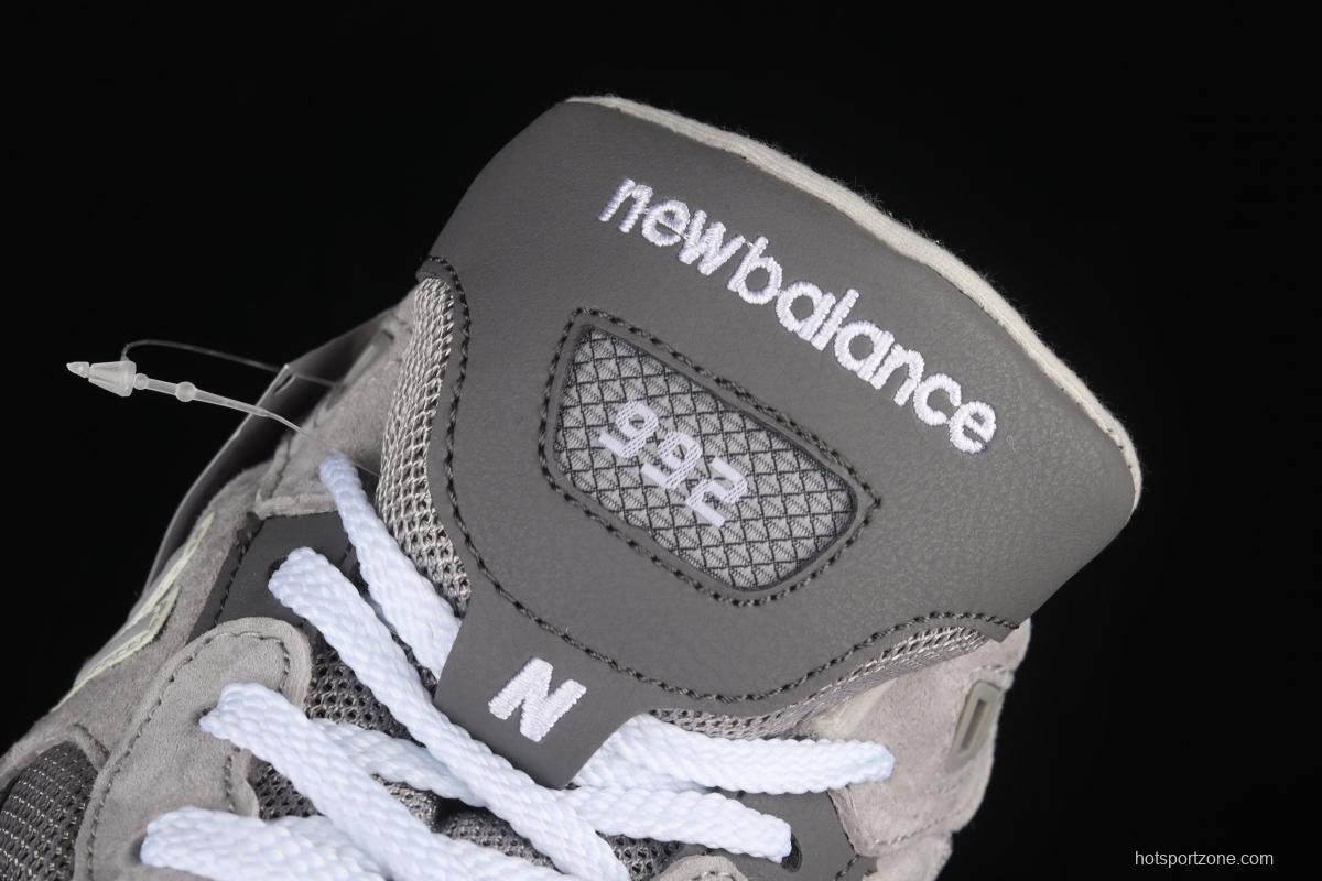 New Balance NB MAdidase In USA M992 series American blood classic retro leisure sports daddy running shoes M992GR