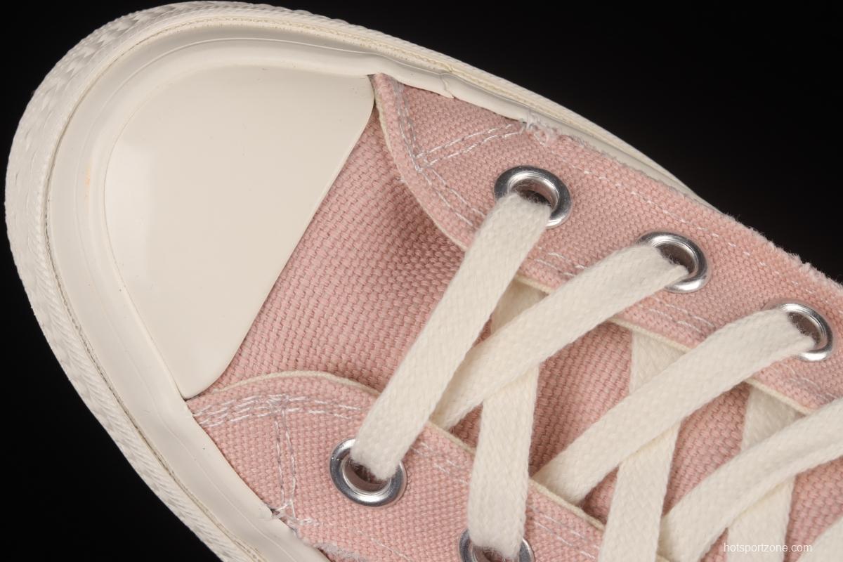 Converse 1970s ice cream light pink stitching high-top casual sneakers 572612C