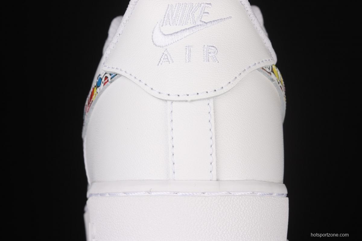 Takashi Murakami x NIKE Air Forece 11607 Low Takashi Murakami's low-top casual board shoes CW2288-111,