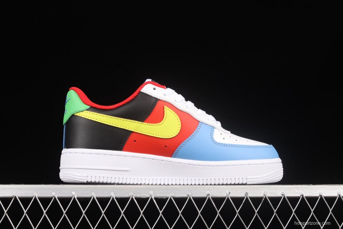 UNO x NIKE Force 1: 07 Low card games joint-name low-top casual board shoes DC8887-100