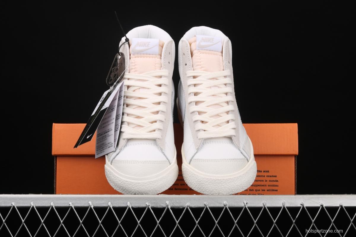 NIKE Blazer Mid'77 Trail Blazers high-top casual board shoes CW7583-100