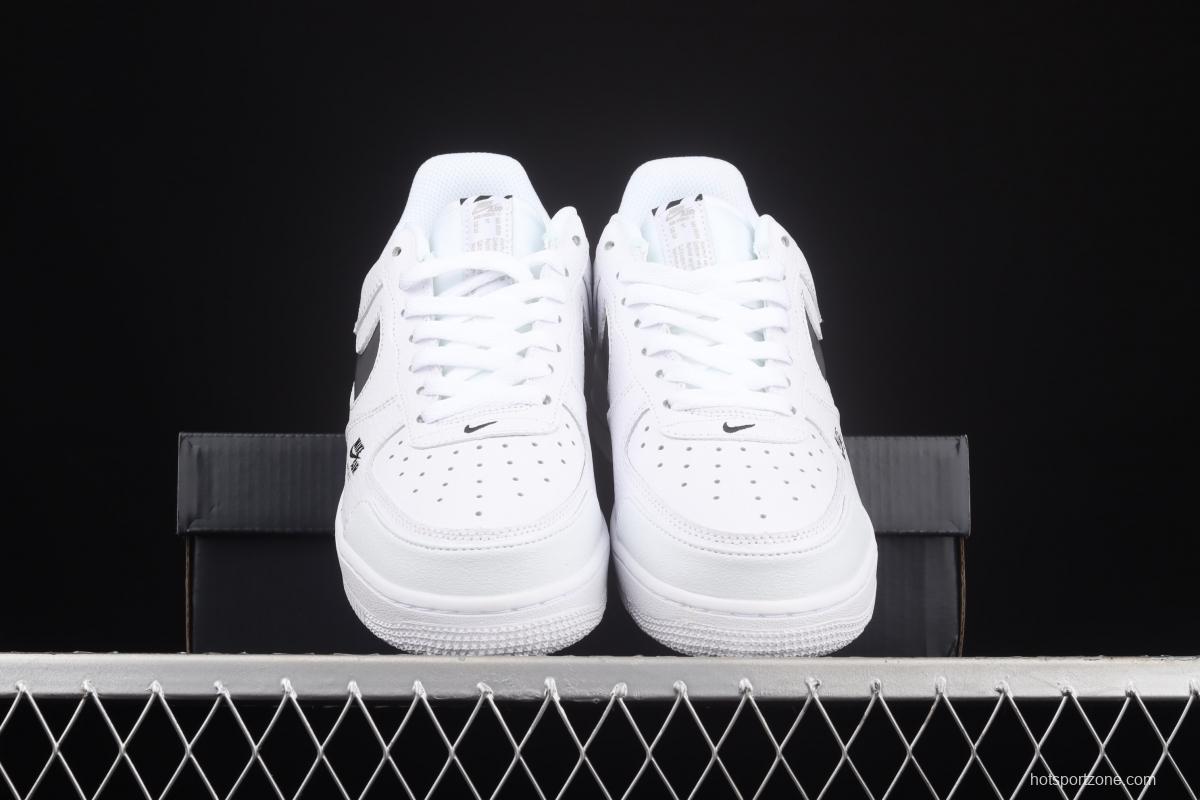 NIKE Air Force 1 Premium ShAdidasow grey side Logo3M reflective low upper shoes CV3039-105