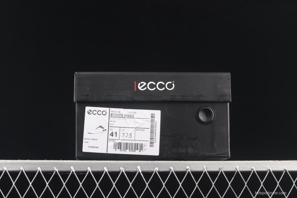 ECCO 2021 new Ruoku No. 8 series trend youth tie leisure sports men's shoes 87357201002