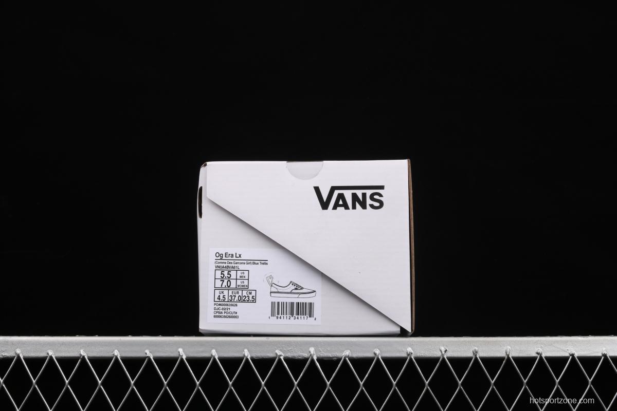 Vans Vault x CDG Girl small fresh joint series blue control low-top casual board shoes VN0A4BVA61L