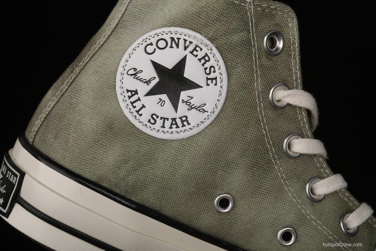 Converse 70s new spring color spring matcha ink rendering high-top leisure board shoes 170964C