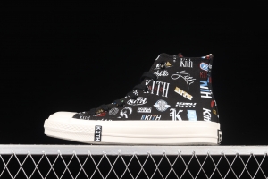 Kith x Converse 1970 S Converse cooperative high-top casual board shoes 172465C