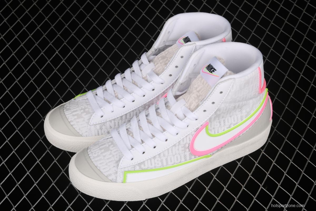 NIKE Blazer Mid'77 Vintage Have A Good Game video game pixel League of Legends Trail Blazers high-top casual board shoes DC1746-102,