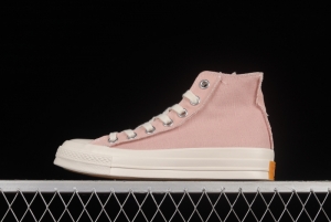 Converse 1970s ice cream light pink stitching high-top casual sneakers 572612C
