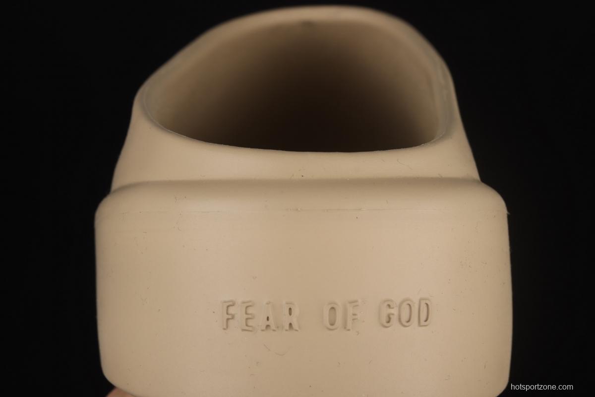 Fear of God 7th The California oatmeal shoes without back cover FG80-100EVA Oat