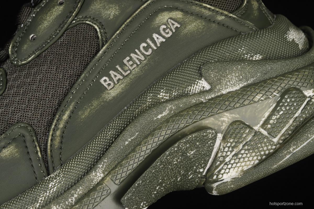 Balenciaga Triple S vintage daddy shoes W3CN36001