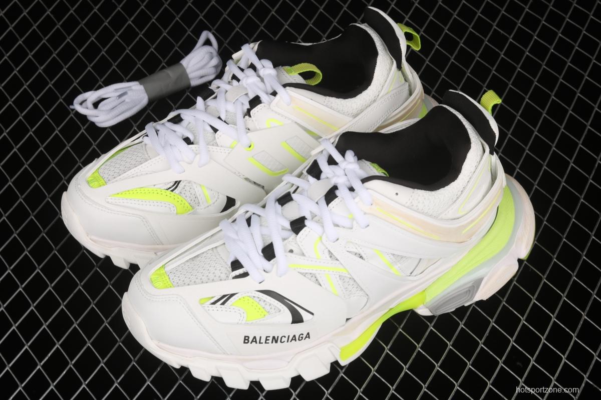 Balenciaga Sneaker Tess s.Gomma Res BI ALV/TIS EFF NUBUK/TIS E 2020 latest color matching trend running shoes W1GC39070