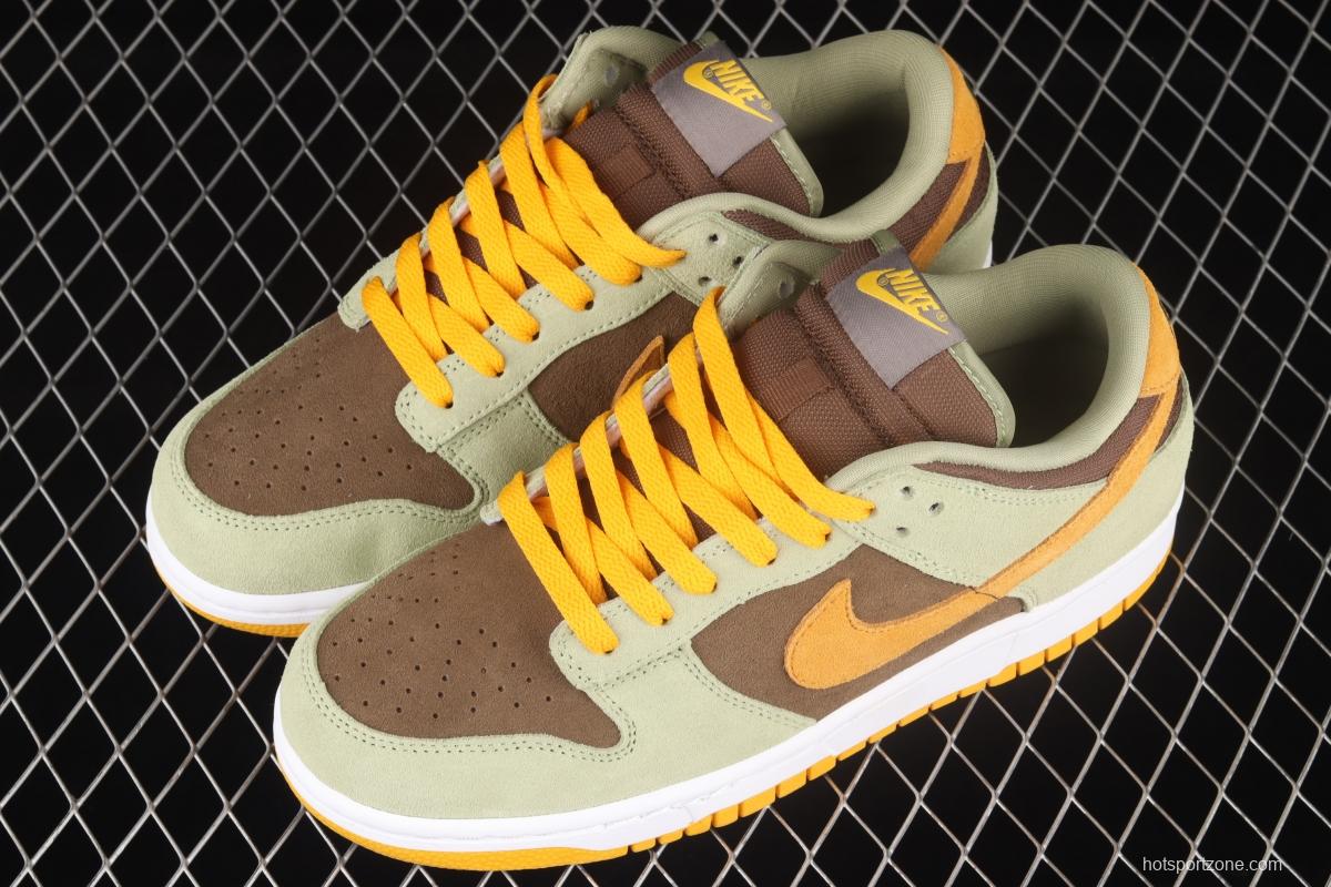 NIKE SB DUNK Low Prm green brown orange SB rebound fashion casual board shoes DH5360-300