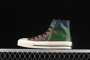 Converse Chuck70 color artificial leather chameleon high-top leisure board shoes 170495C