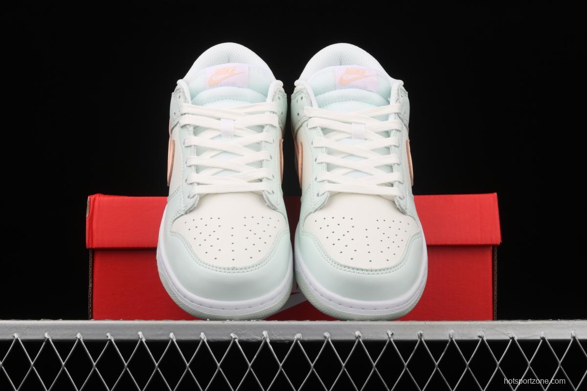 NIKE SB DUNK Low dunk series peppermint green color matching low-side leisure sports skateboard shoes DD1503-104